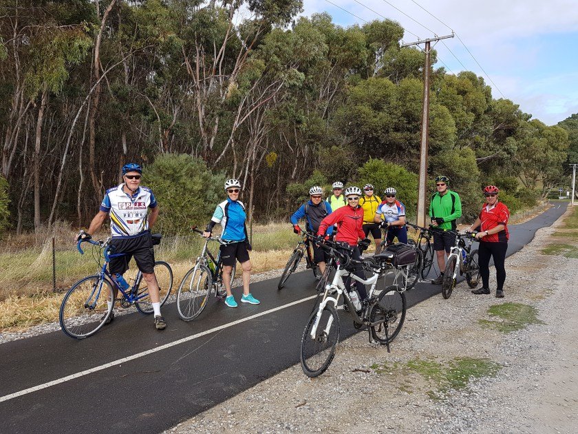 Barossa Cycling - Ready to go