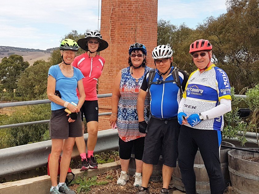 At Chateau Tanunda - photo by Derek