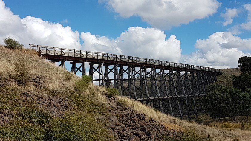 Nimmons Bridge on the Ballarat Skipton Rail Trail