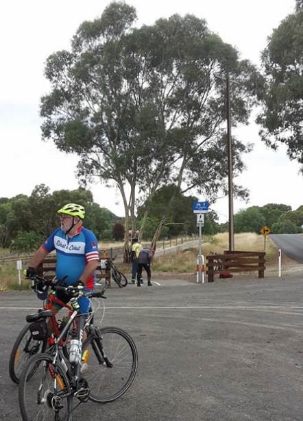 Start of the Jack Bobridge Trail near Gawler