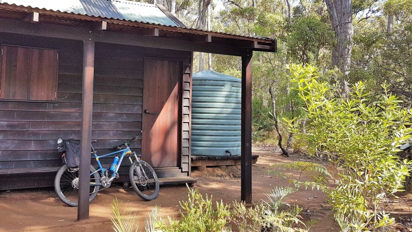 WA Rail Trails - Sleeper Hewers Camp on the Old Timberline Trail