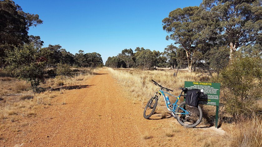 Collie Darkan Rail Trail - Trail Head near Dardadine