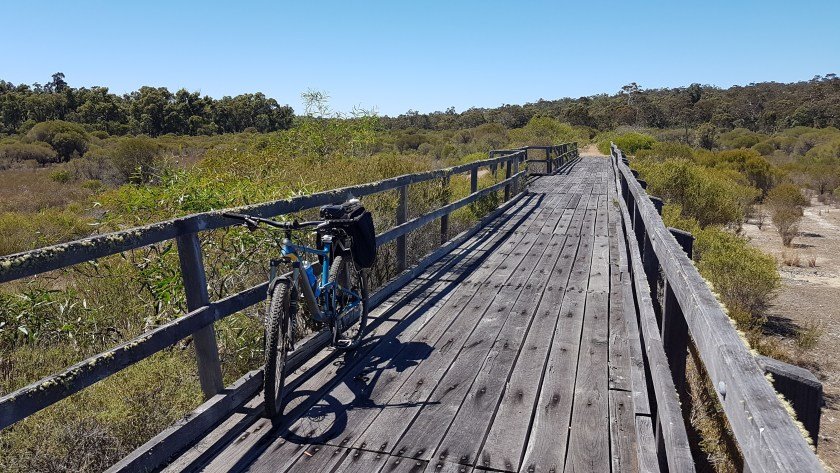 Collie Darkan Rail Trail - Cowcher Bridge