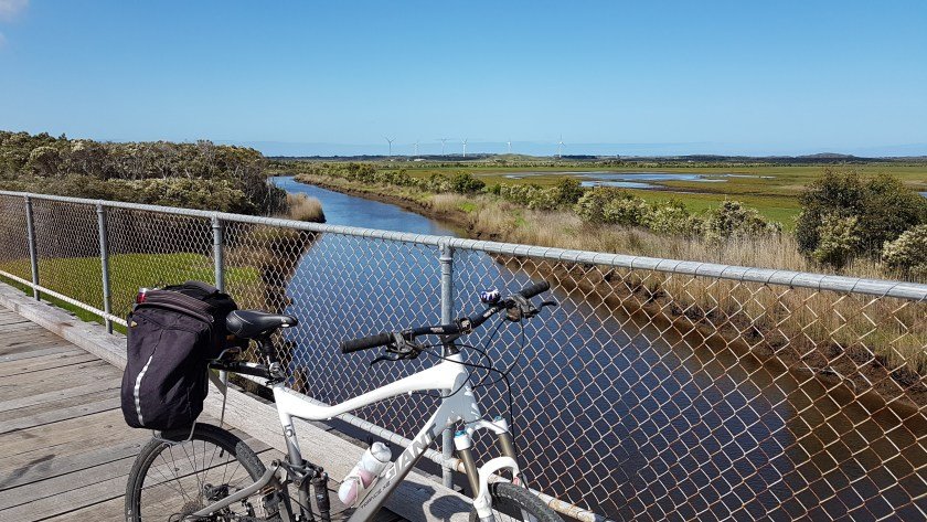 Bass Coast Rail Trail - Bridge over the Powlett River between Wonthaggi and Kilcunda
