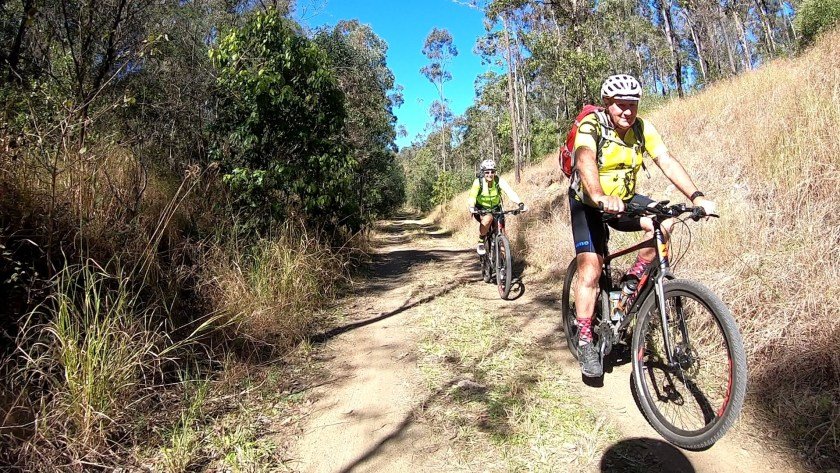BVRT Yarraman to Blackbutt - Cyclists on the Trail