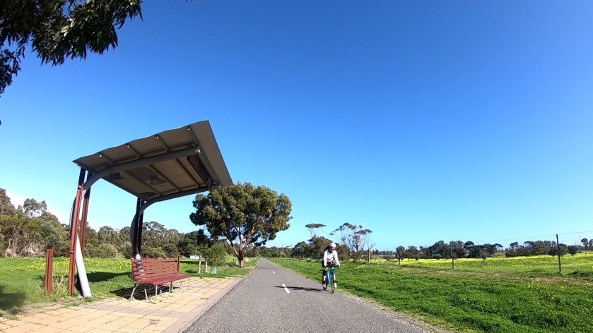 Coast to Vines Rail Trail near Seaford Meadows Railway Station