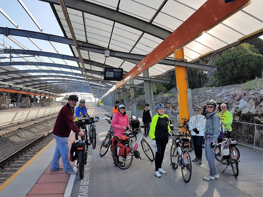 Coast to Vines Rail Trail - ready to ride from Hallett Cove Railway Station