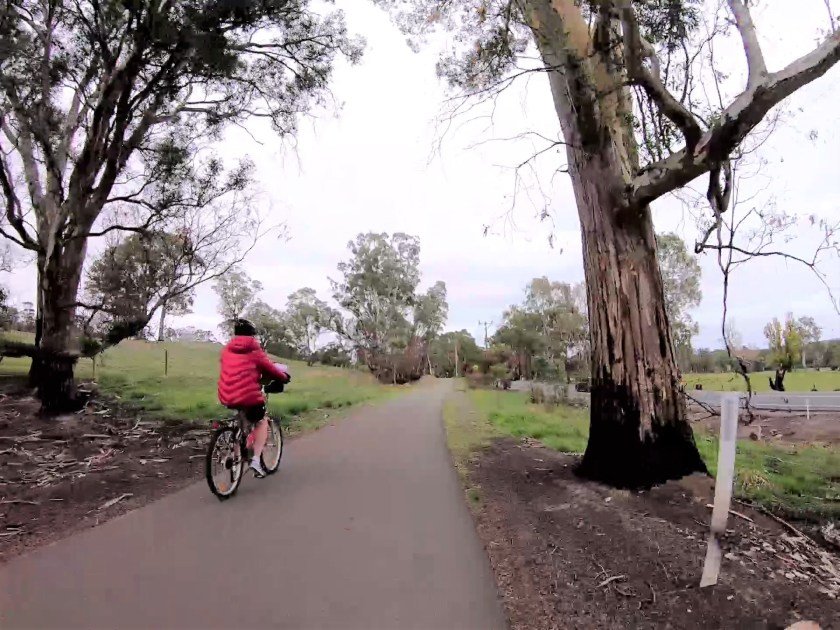 Amy Gillett Rail Trail between Woodside and Charleston